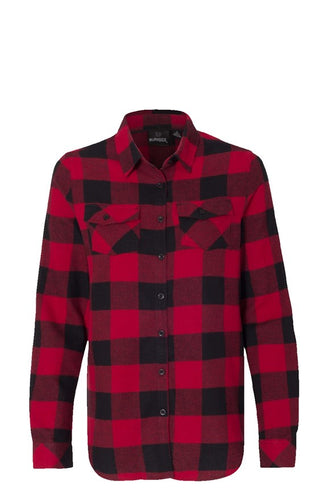 DeadSouth Womens Red/Black Flannel
